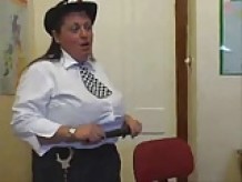 BBW Policewoman Fucks her Suspect