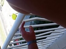 Fucking Wife on Porch