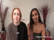 Casting Kama Sutra Gracie Indie caliente India gran culo primer video marrón sexy polla gruesa