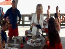Pamela Denise Anderson - película '' Baywatch '' detrás de escena