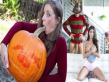 BANGBROS - Esta colección porno de Halloween es toda una delicia. ¡Disfrutar!