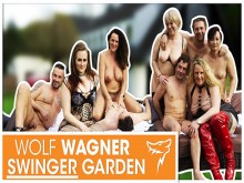 ¡Fiesta swinger! MILFs calientes folladas por hombres duros! WAGNER LOBO