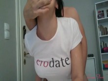 MILF griego anal y facial-putsa en el culo y la madera