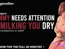 La niñera MILF dulce necesita ordeñarte para que te sientas mejor | Roleplay de audio erótico ASMR Mejor porno de audio