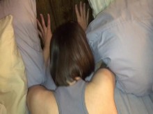 Pov maduro a milf le encanta ser analizado y pedo cum