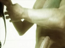 Morena con grandes tetas Lisa Rose en la sesión de sexo anal cubierto de comida