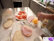 "Me gusta que me miras. Me puse cachondo y mojado" - Armani Black Fucked Hard by Stepson S5: E4