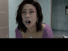 Hot Latina Milf chupa a la rica amiga de su hijo