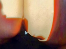 Desnudo en el auto de nuevo