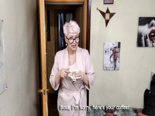 Mister Zucchini y Mister Zanahoria en Juicy Pussy of MILF Secretario ...