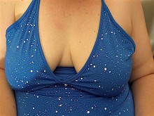 Mírame flashear mi gran botín White Ass y Fat Pussy de cerca, luego sacudir tu polla y correrse