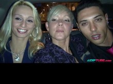 Intercambio de parejas cos rubias de culo perfecto con Anal incluído