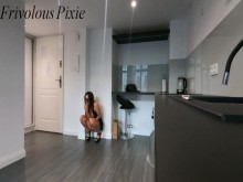 Repartidor agresivo me cogió duro por no tener dinero