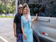 abuelita más regordeta obtiene culo destruido en mi camioneta