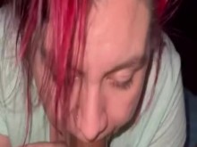 A ella le encanta chupar mi BBC