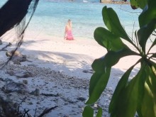 Momentos de playa pública 2023 Masturbación Squirting Orgasmo