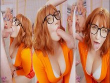 VELMA hace la mamada más descuidada