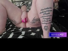 Revelame || CURVY BBW CAMA VIBRADOR MASTURBACIÓN ORGASMO PARTE 2