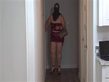 Accidentalmente llevo a casa un creampie extraño en mi coño y casi me atrapa mi marido - BBW