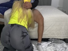 Mi Madrastra perdió apuesta en final Argentina vs Colombia y me lo chupa