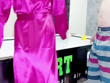 Hicimos una apuesta y Sonia perdió. ahí mismo le pregunté