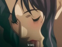 Mujer tetona experimentada le hace una mamada a su amante | Hentai