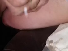 Gran cabeza de hongo una polla dura
