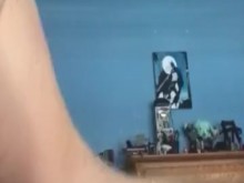 Follandome de nuevo a la cama mostrando mi culo mmm