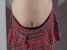 ¡Mira cómo caen esas tetas! incógnita
