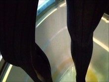 Milf mear en medias negras