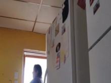 Caminando en mi tanga