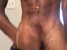 ¡Don acariciando su gruesa y bonita BBC! SOLO FANS: BIGPIMPINDON