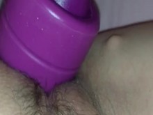Anna Perv jugando al masajeador